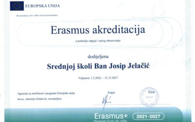 Aktivnost poučavanja (teaching assignment) u sklopu Akreditacije Erasmus+ u području odgoja i općeg obrazovanja