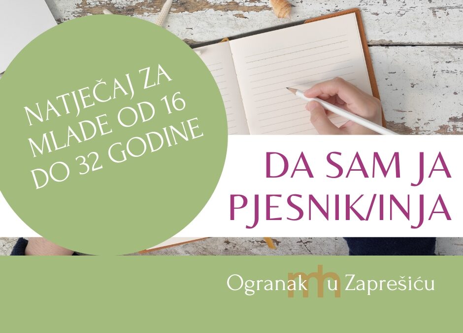 Da sam ja pjesnik/inja