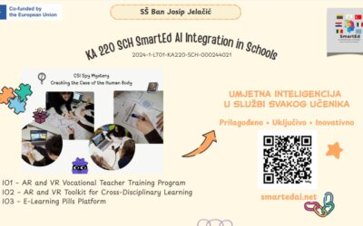 Uspješno završen Erasmus+ projekt SmartEd – AI Integration in Schools u Zaprešiću: Održano multiplicirajuće događanje za kraj projekta
