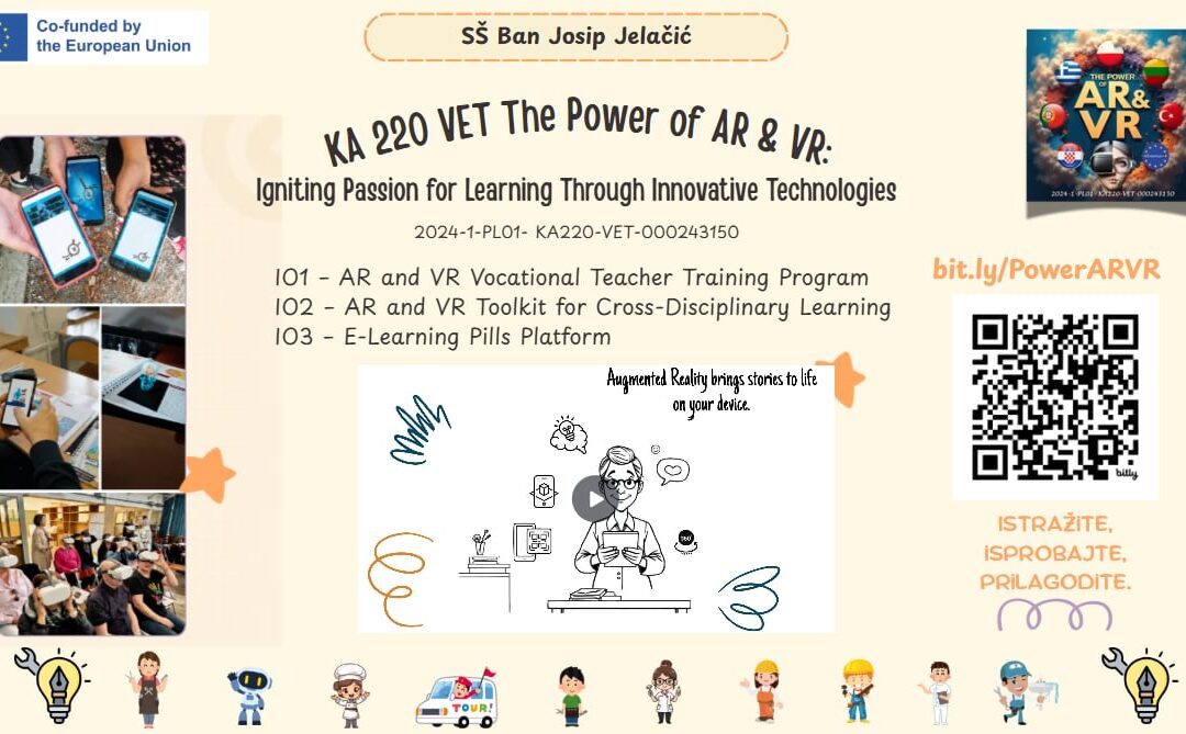 Inovativna tehnologija u nastavi: Multiplicirajuće događanje projekta „The Power of AR and VR“ u strukovnom obrazovanju